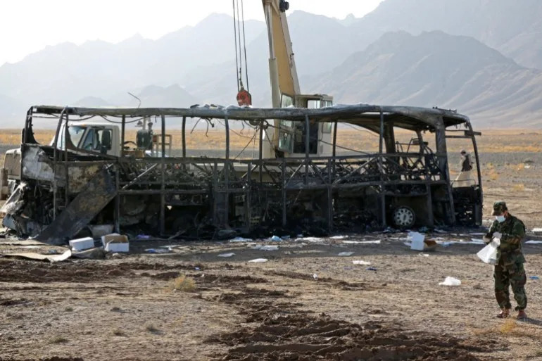 Afghanistan bus crash death toll rises to 79, including 19 children
