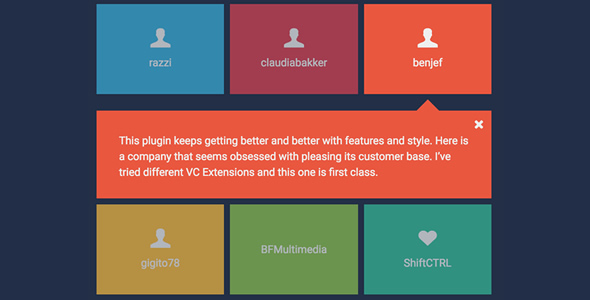 Visual Composer Add-on - Expand Grid