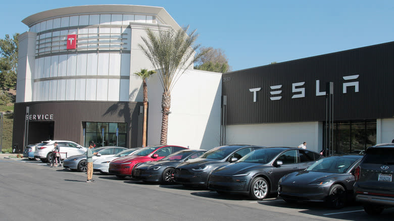 Tesla dealership