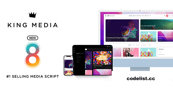 King Media v8.0 - Viral News Video Magazine - nulled