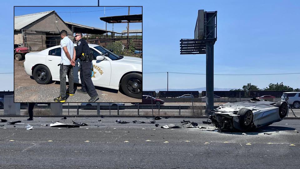 Corvette, Mustang Street Racing Ends In Serious Crash