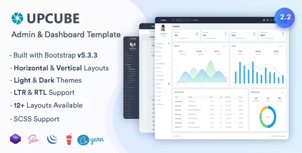 Upcube - Responsive Bootstrap Admin & Dashboard Template v2.0