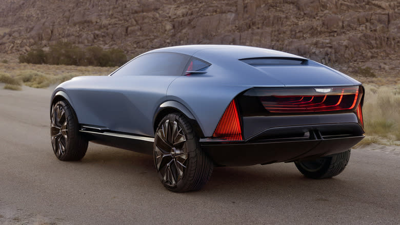 Cadillac Elevated Velocity rear 3/4 view