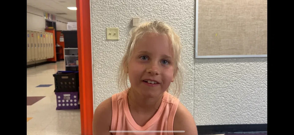Incoming Westwood Elementary second-grader Ella shares her thoughts on first grade.
