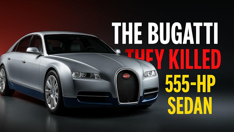 Bugatti’s 555-HP Sedan They Killed Before You Saw It