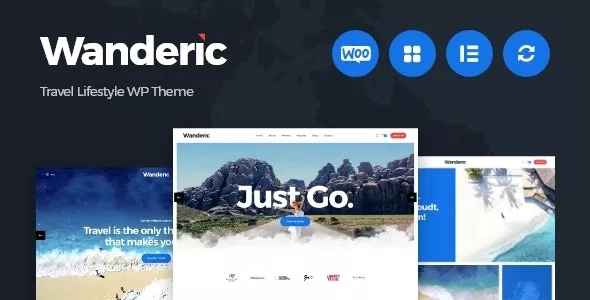 Wanderic - Travel Blog & Lifestyle WordPress Theme v1.0.2.1