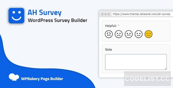 AH Survey v1.3 - Survey Builder With Multiple Questions Types