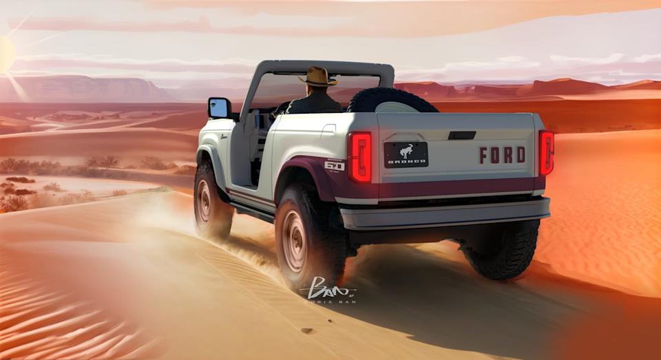 ford bronco roadster concept