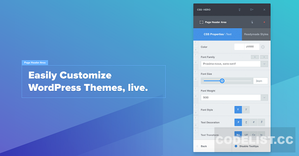 CSSHero v4.1.1 - Live Editor for WordPress