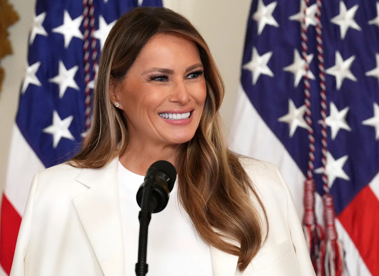 Melania Trump invites K-12 students to participate in nationwide AI challenge contest