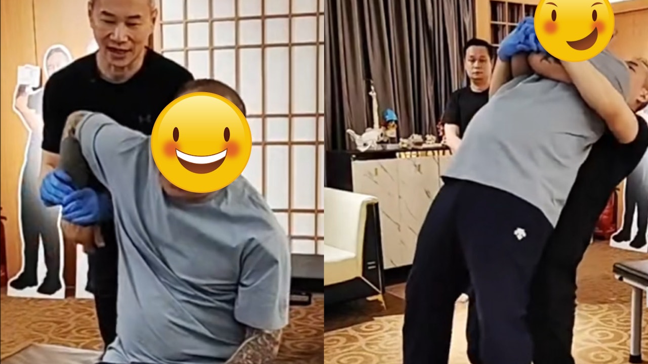 71歲古惑仔大哥大　飛大馬搵正骨師「啪骨」爽到叫