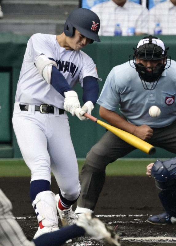 横浜が3年ぶりに2回戦へ　敦賀気比は初戦突破ならず　夏の甲子園