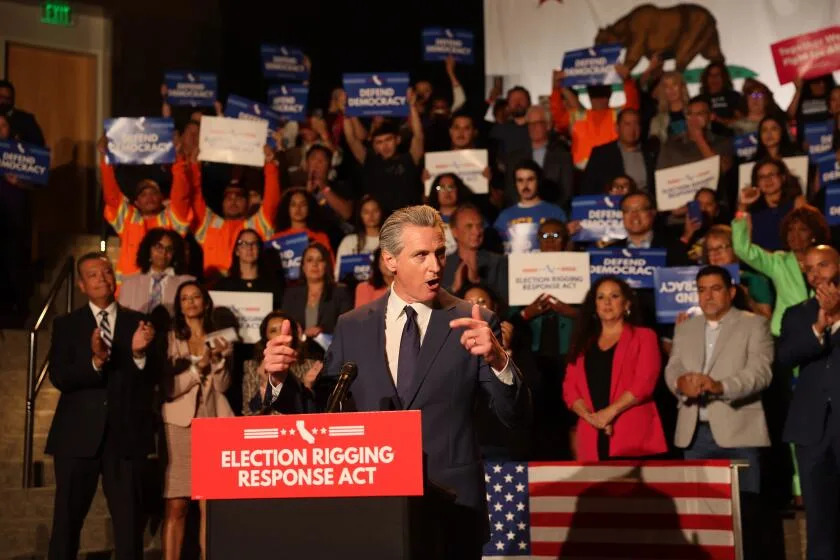 How Democrats plan to reshape California's congressional delegation and thwart Trump