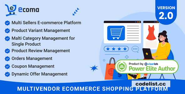 Ecoma v2.0 - Multivendor Ecommerce Shopping Platform - nulled
