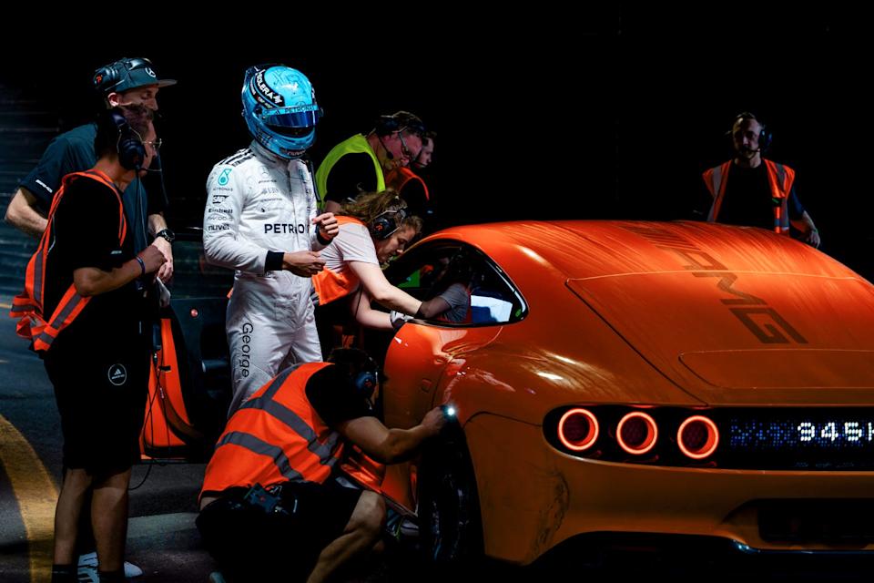 concept amg gt xx definiert performance neu: technologieträger pulverisiert weltrekorde in serie | nardò, 2025. // concept amg gt xx redefines performance: technology pioneer shatters record after record | nardò, 2025.