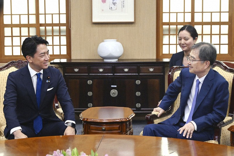 小泉農相、韓国外相と会談　水産物輸入規制の撤廃要請