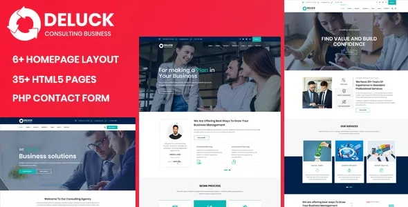 Deluck - Multipurpose Business Agency & Corporate Template