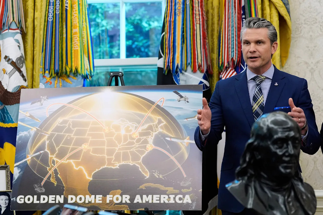 Pentagon keeps a lid on Golden Dome