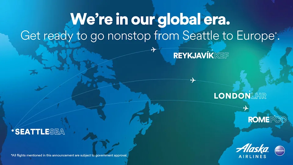 Alaska Airlines is flying to Europe for the first time — and the planes are getting a fresh look