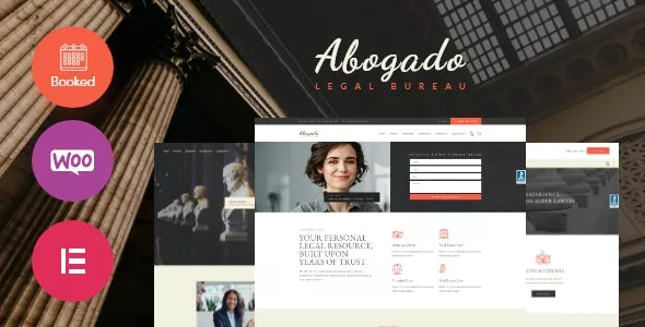Abogado v1.1 - Lawyer Firm & Legal Bureau WordPress Theme