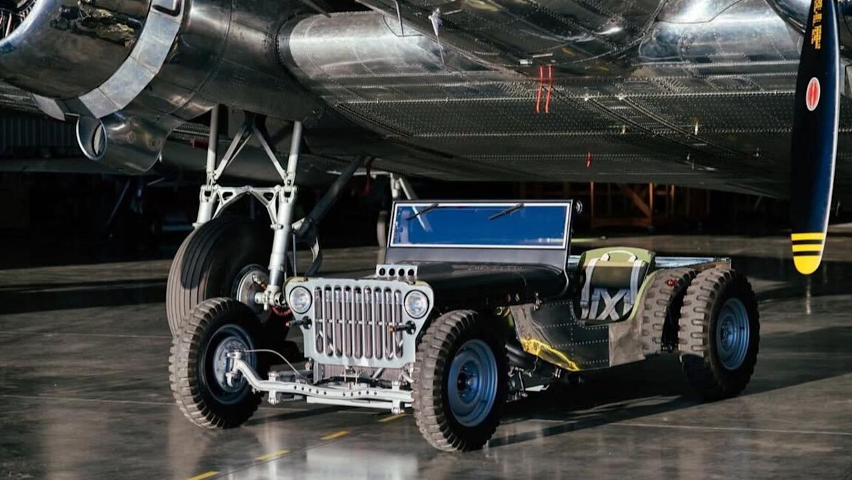 Jeep Hotrod Inspired By WWII Aviators