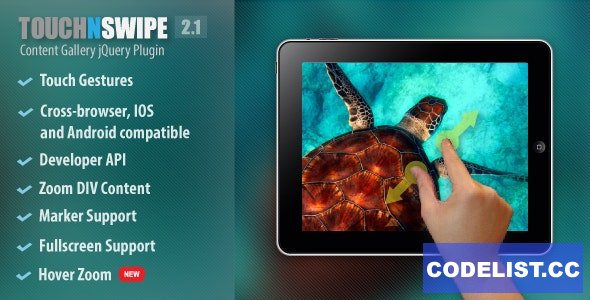 Touch N Swipe Gallery jQuery Plugin v2.1.2