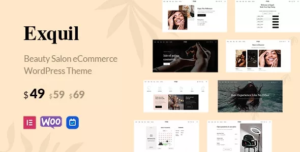 Exquil - Beauty Salon eCommerce Theme v1.4.1