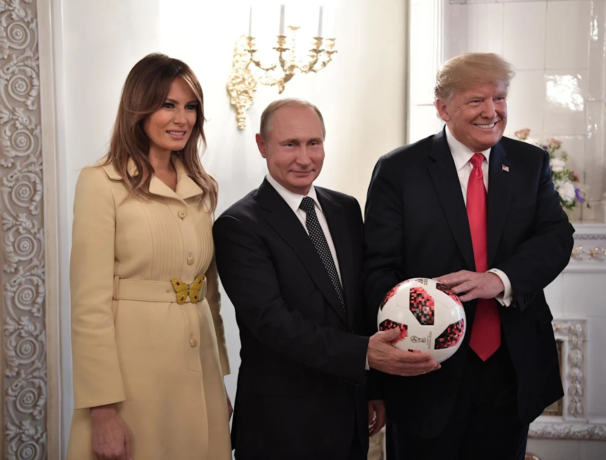 Donald Trump reportedly delivered letter from first lady to Vladimir Putin
