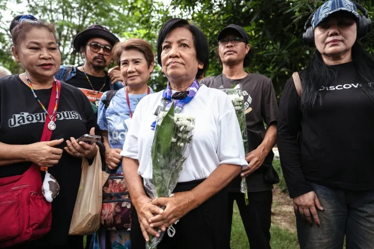Thai woman jailed for 43 years for lese-majeste freed