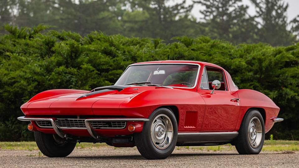 One-of-One Red-on-Red 1967 Corvette L88 Heads to Auction from Mecum