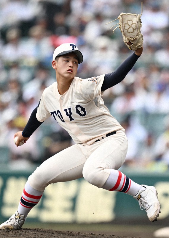 東洋大姫路・阪下が右肘故障から復帰登板　センバツ以来　夏の甲子園