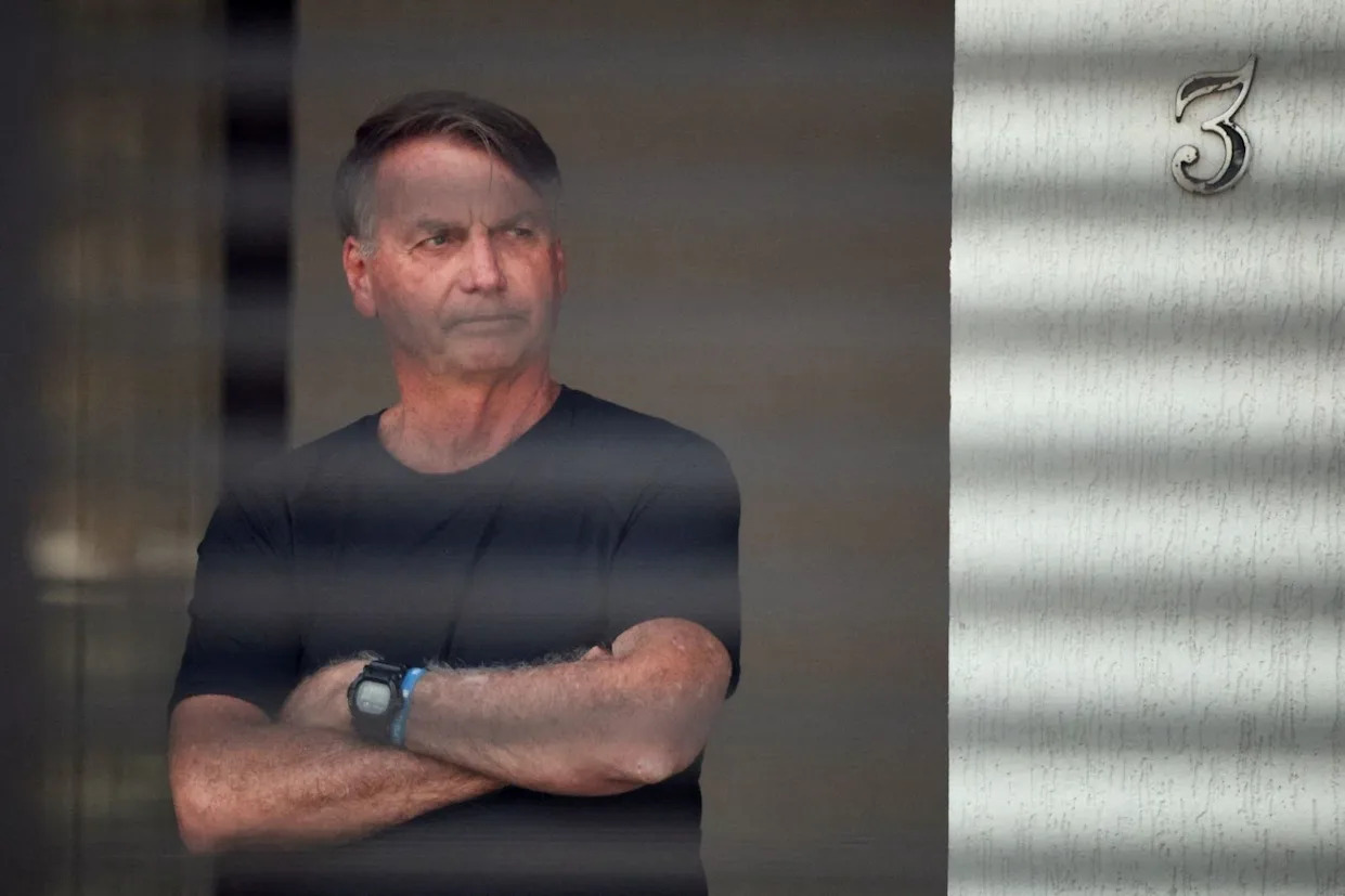 Brazil places ex-President Bolsonaro under 24-hour surveillance