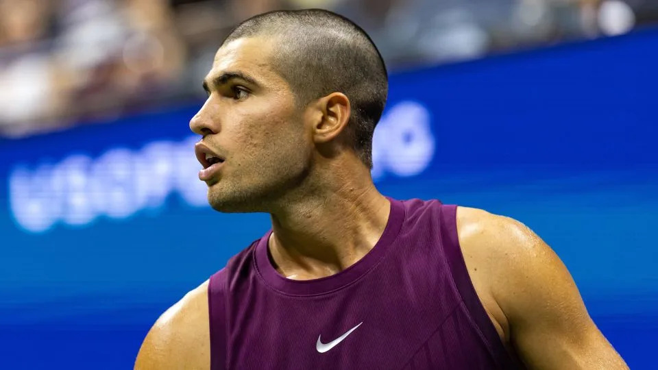 "Es definitivamente terrible": el rapado de Carlos Alcaraz sorprende en el US Open