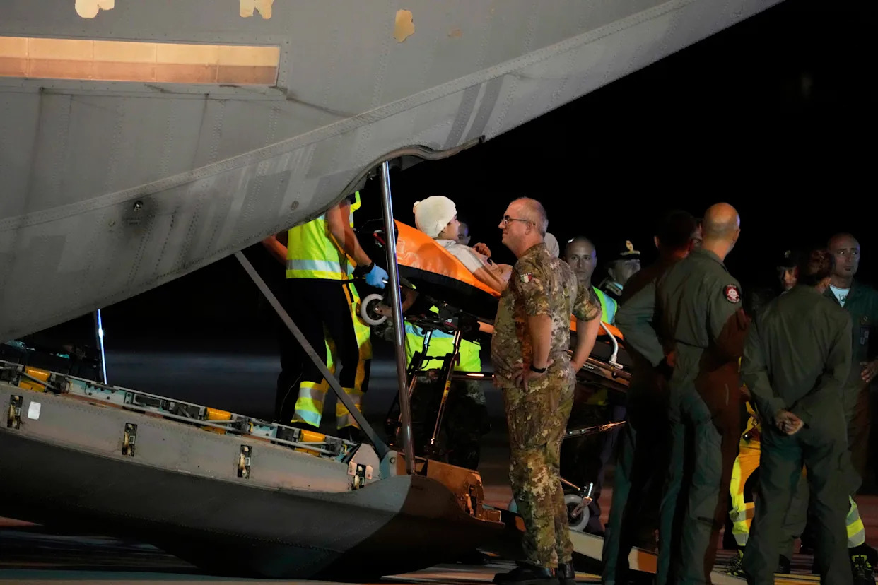 Gazan woman evacuated to Italy in a 'state of severe physical deterioration' dies in hospital