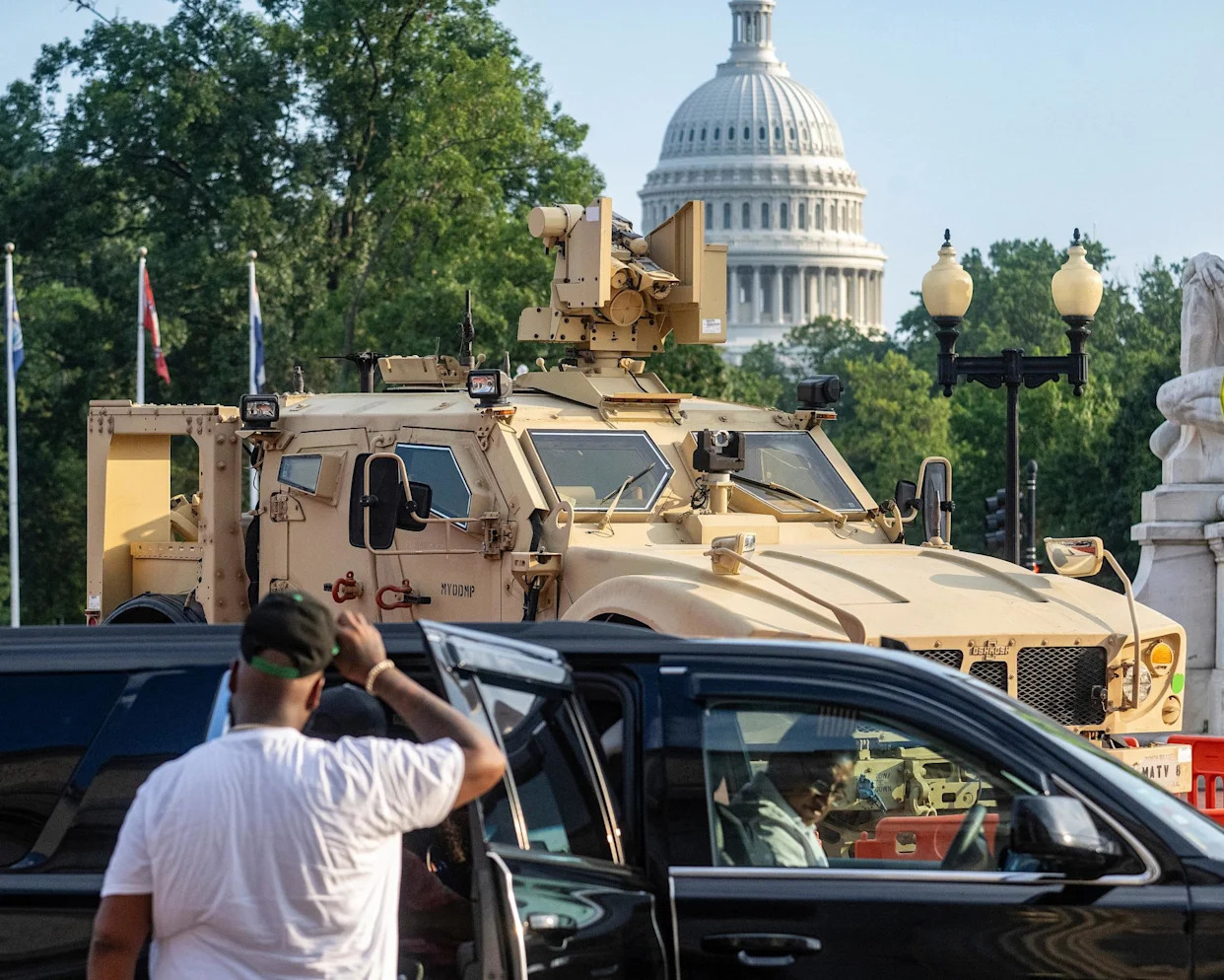 ‘We’re anti-federal chaos’: Democratic cities prepare for worst after Trump’s tirades against DC and LA