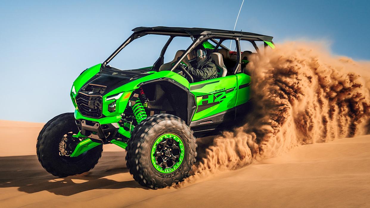 Kawasaki’s New Supercharged UTV Makes 250 HP From a Ninja Streetbike Engine