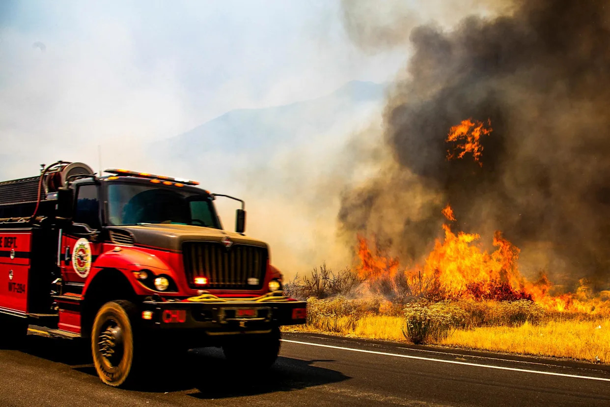 Central California issues evacuation orders after wildfire burns 65,000 acres
