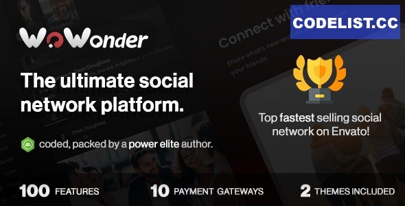 WoWonder v4.0 - The Ultimate PHP Social Network Platform - nulled