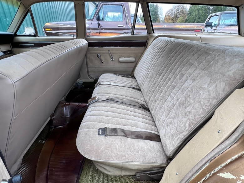 1966 Ford Fairlane 500 wagon back seat image