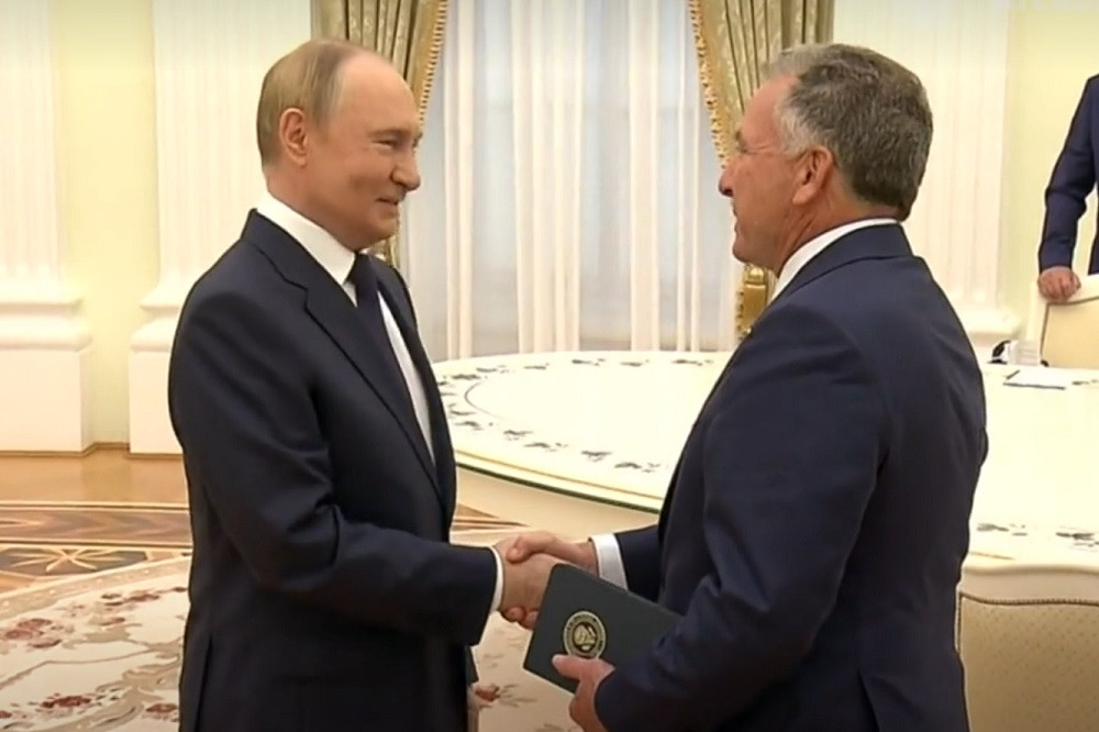 Tổng thống Nga Putin hội đàm với đặc phái viên của ông Trump