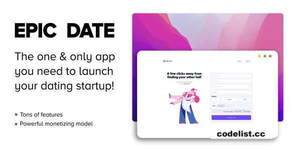 Epic Date v2.1 - Social PHP Dating Platform