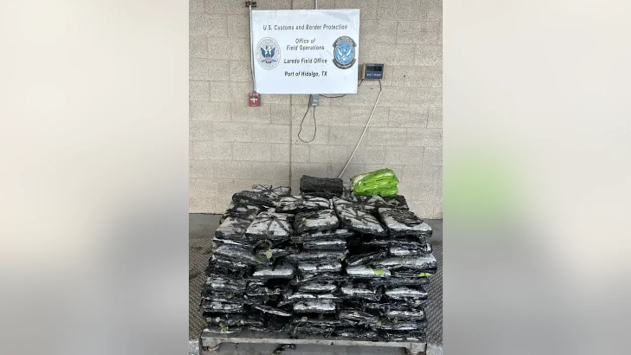 $7.6M worth of meth smuggled in flower shipment seized at Texas border