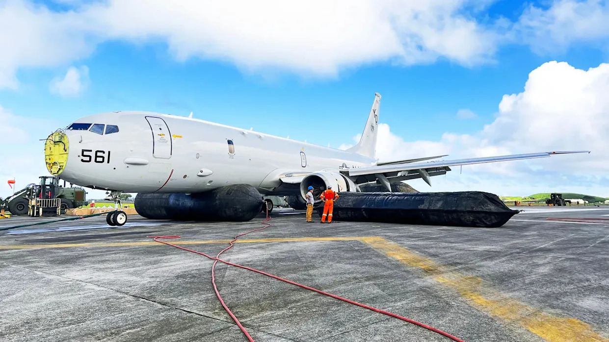 The U.S. Navy is scrapping a P-8A Poseidon that ended up in Hawaii’s Kaneohe Bay back in 2023, marking the first total loss of one of these aircraft.