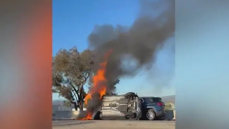 DUI arrest after fiery crash on I-15 injures several