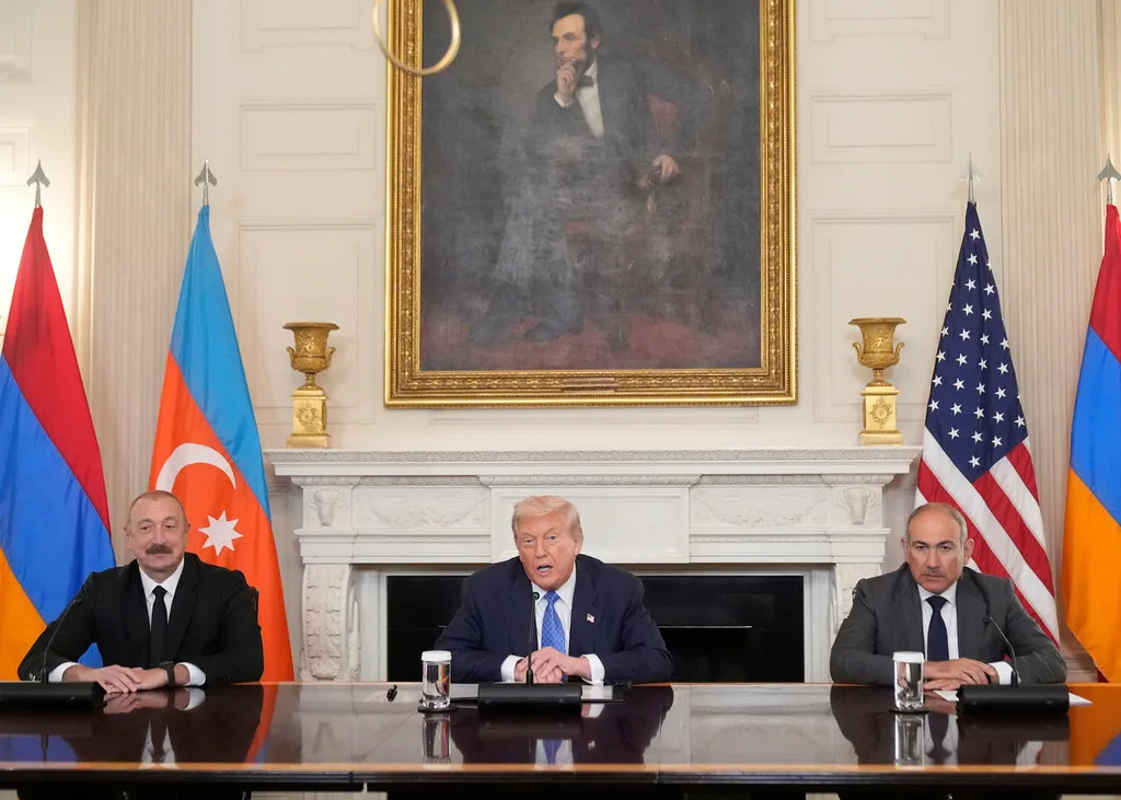 Azerbaijan, Armenia sign US-brokered peace accord at the White House