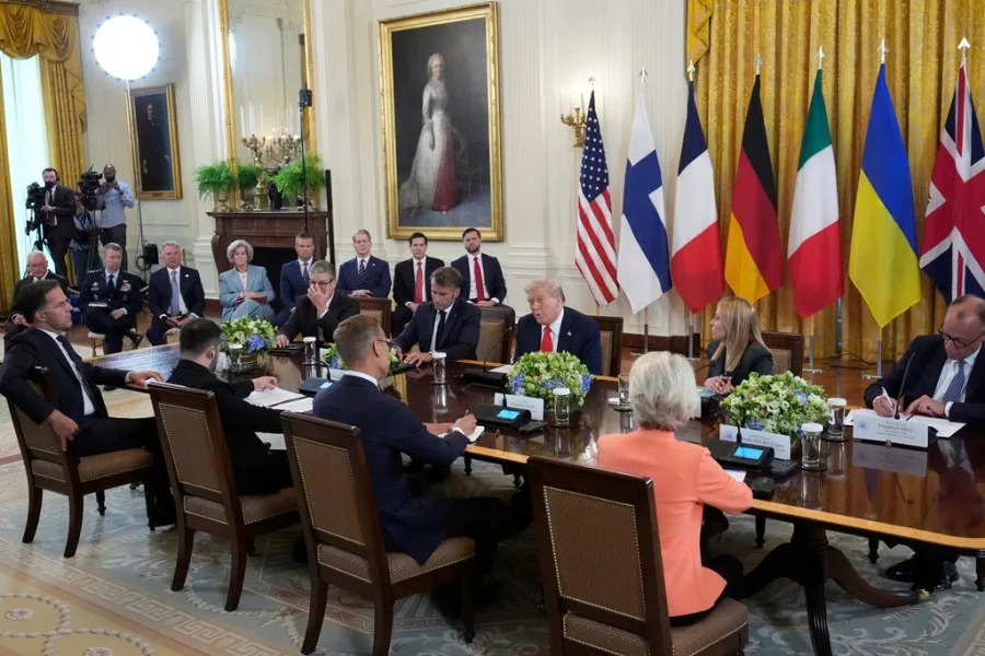 Opinion - Alaska summit shows Trump always chickens out when facing Putin