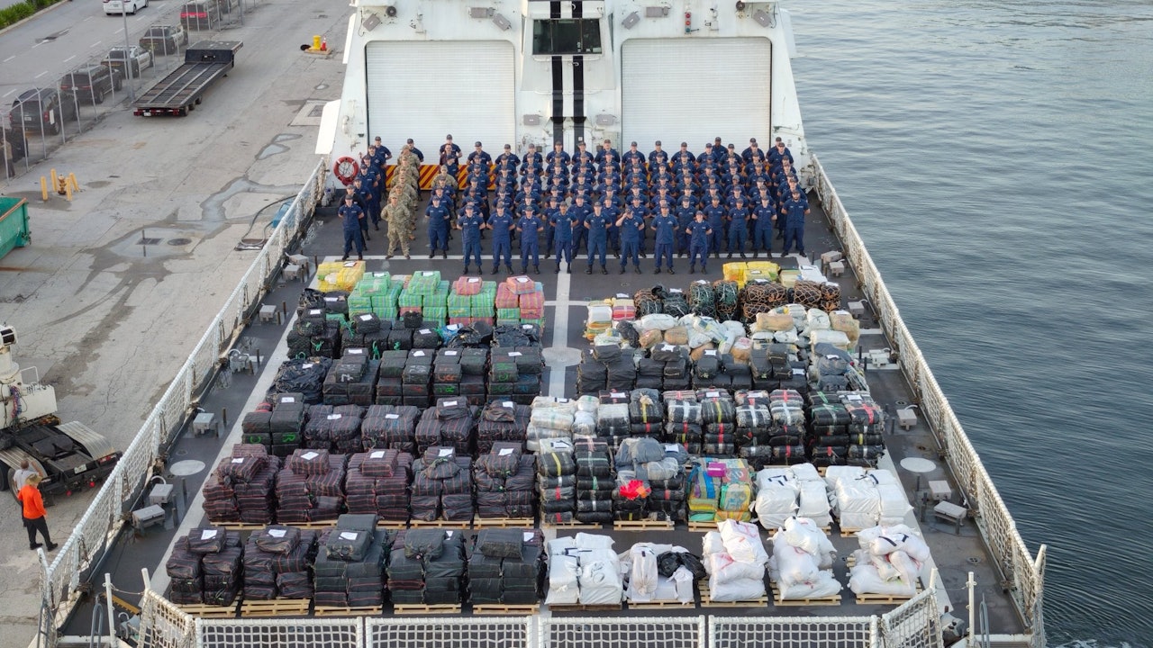 美國破獲創紀錄毒品走私案　沒收逾3.4萬公斤毒品拘34人