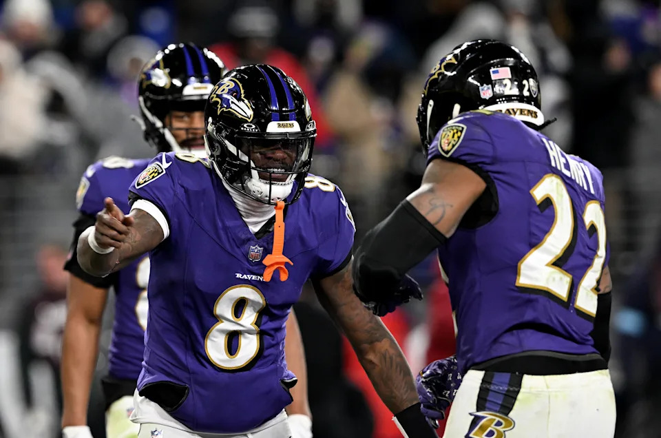 Lamar Jackson is coming off one of the greatest seasons for a quarterback in NFL history. (Photo by G Fiume/Getty Images)