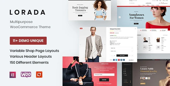 Lorada - Responsive Elementor eCommerce Theme v4.1.2