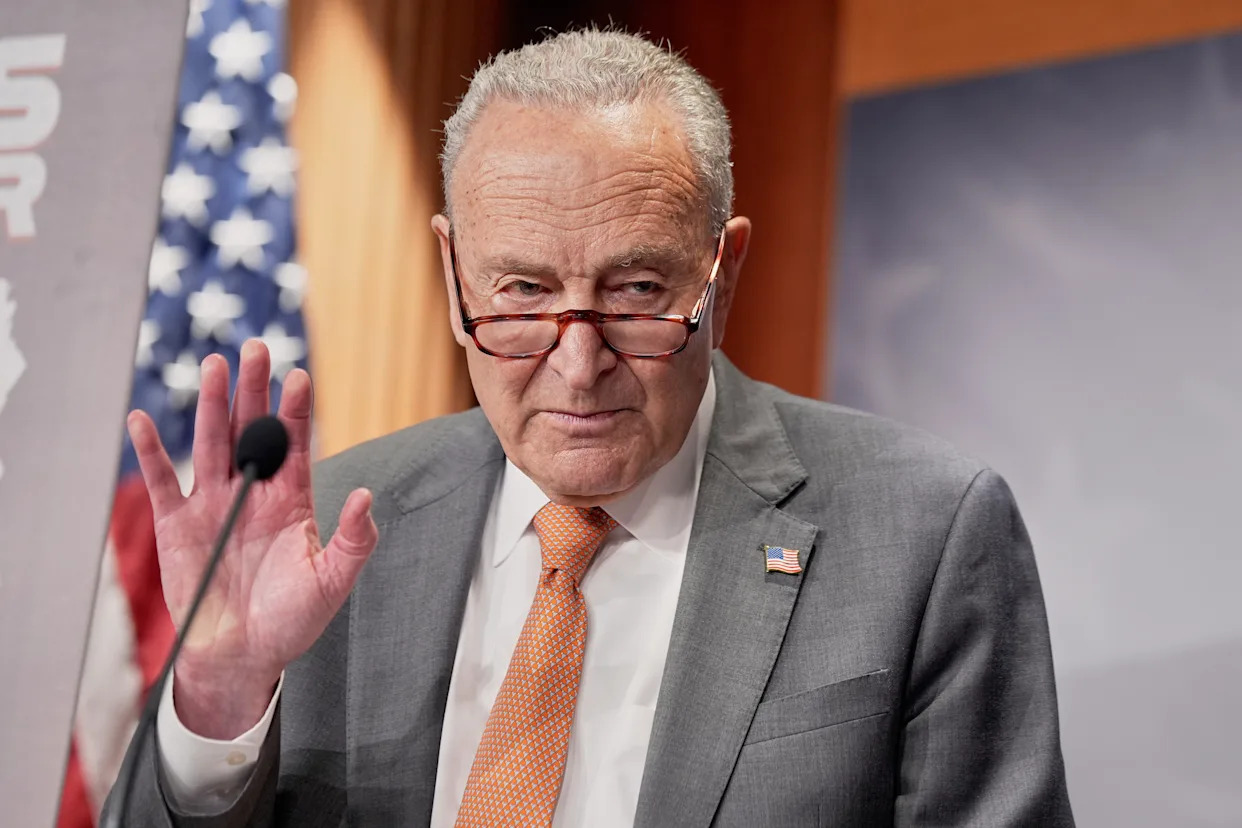 Senate heads home with no deal to speed confirmations as irate Trump tells Schumer to 'go to hell'